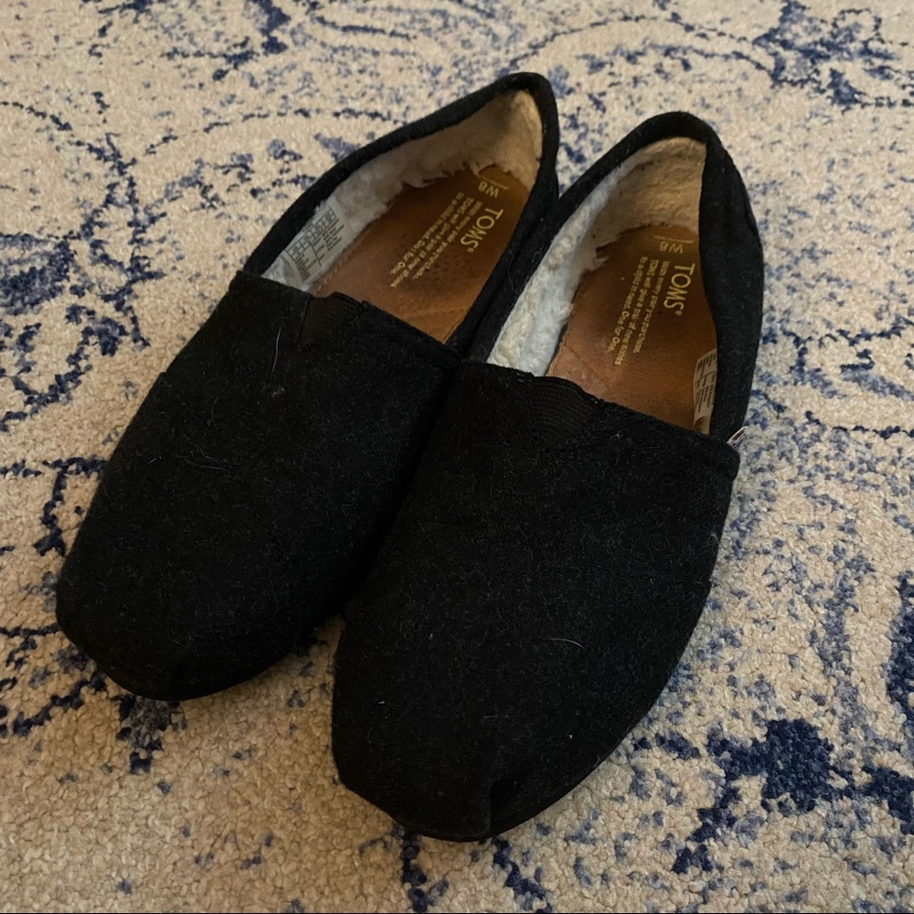 Toms Fleece Slip-Ons